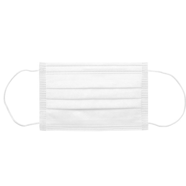 Otroška maska za obraz - bela